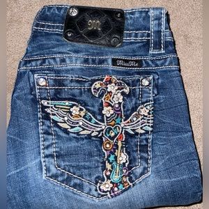 MISS ME Women’s Bootcut Jeans Vintage Y2K